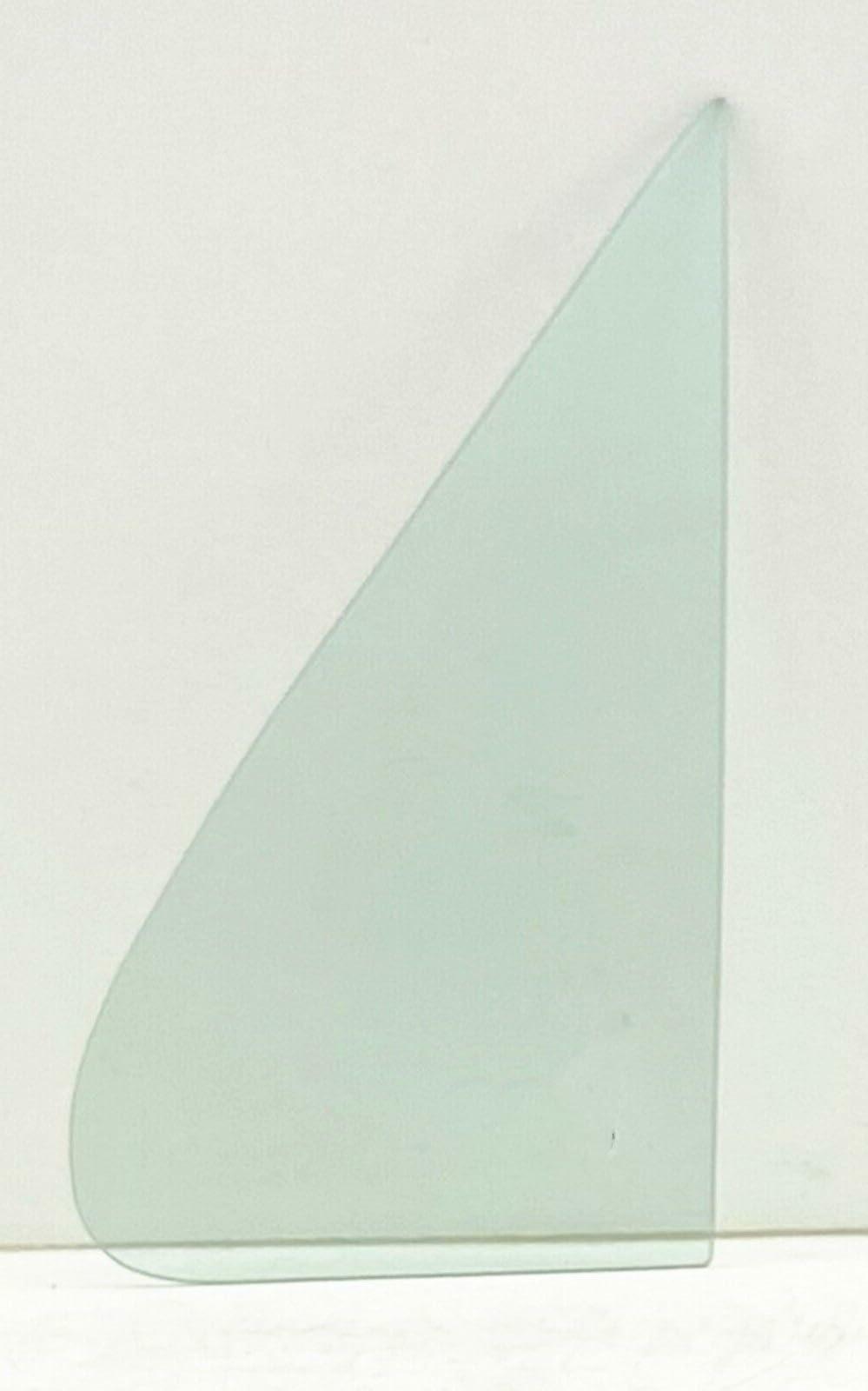 Glass Only Tempered Driver Left Side Front Vent Window Vent Glass Compatible with Ford Econoline 1985-1991 Models
