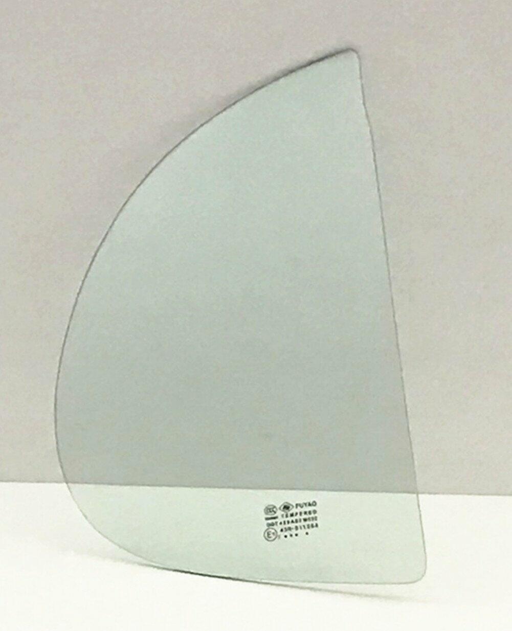 Passenger Right Side Rear Vent Window Vent Glass Compatible with Toyota Echo 4 Door Sedan 2000-2005 Models