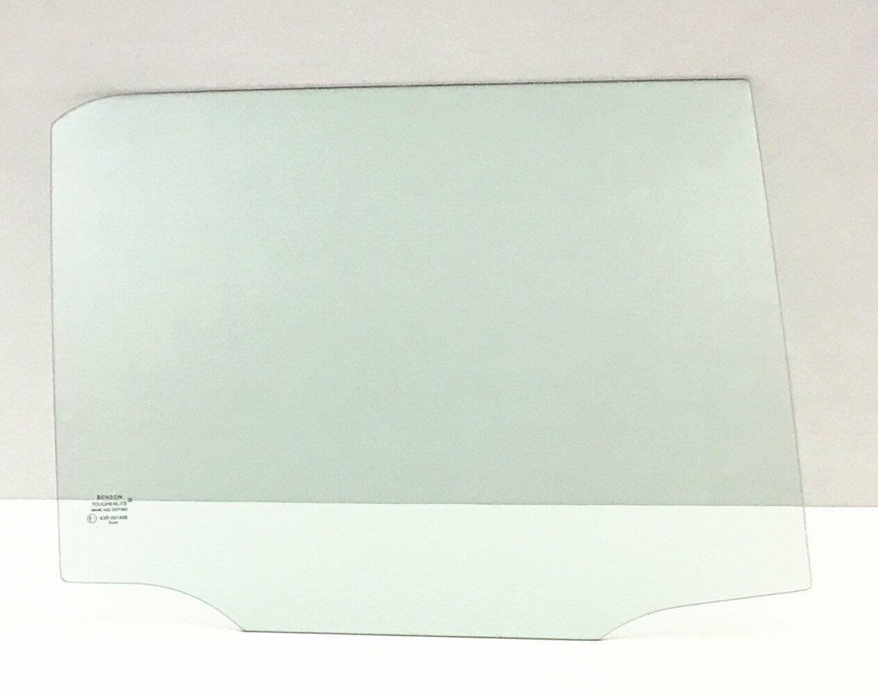 Passenger Right Side Rear Door Window Door Glass Compatible with Toyota 4Runner 2010-2024 Models