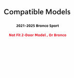 Passenger Right Side Quarter Window Quarter Glass Compatible with Ford Bronco Sport 2021-2025 Models (Not for Bronco)