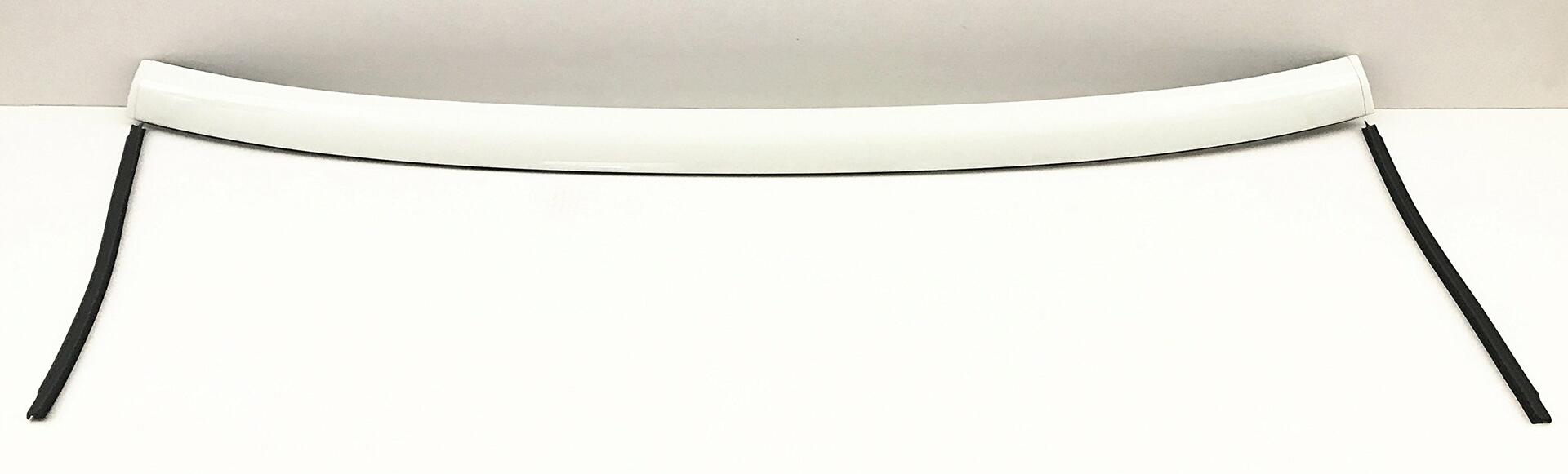 Front Windshield Molding White Color Top Pillar with Side Molding Compatible with Toyota FJ Cruiser 2007-2014 Models