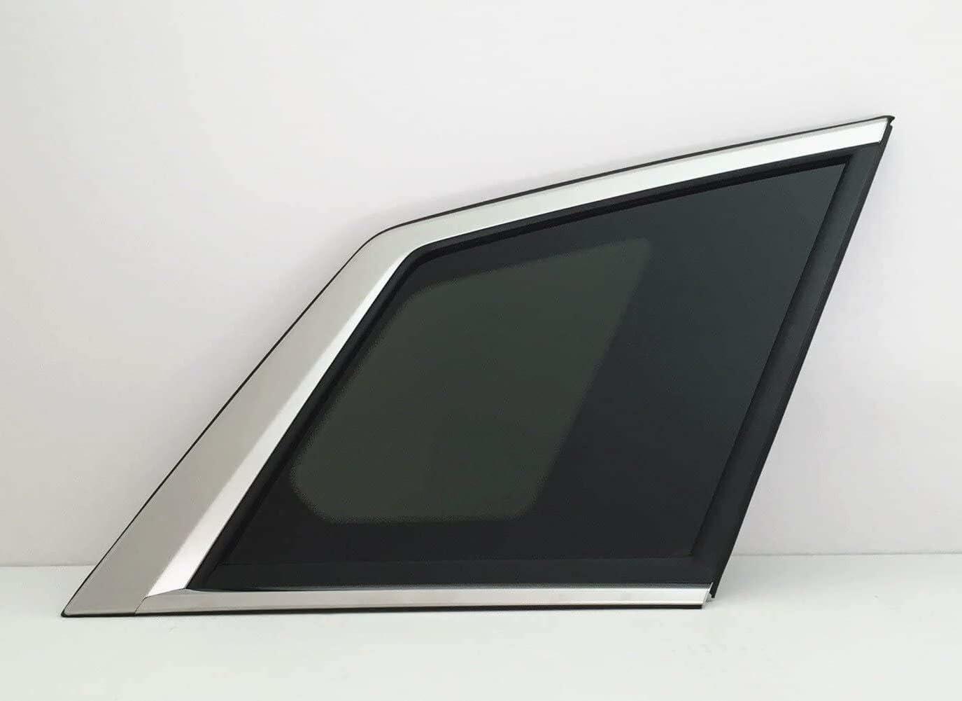 Tempered Passenger Right Side Quarter Glass Quarter Window Compatible with Cadillac SRX 2010-2016 Models