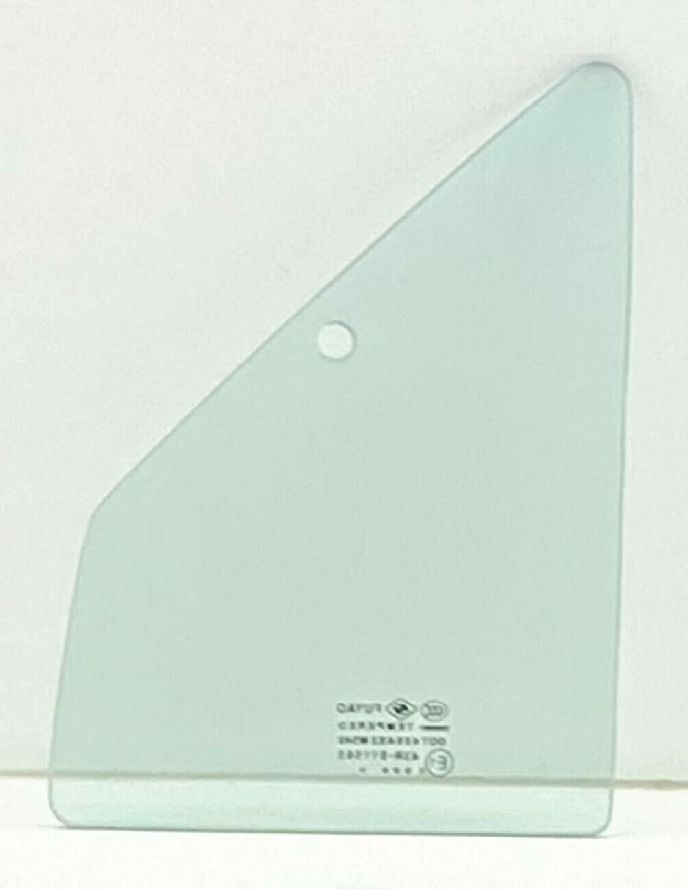 Driver Left Side Front Vent Window Vent Glass Compatible with Toyota Pickup 1989-1995 / 4Runner 2 Door Utility 1990-1991 Models