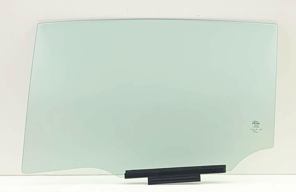 Driver Left Side Rear Door Window Door Glass Compatible with Subaru Impreza 4 Door Hatchback 2012-2016 Models