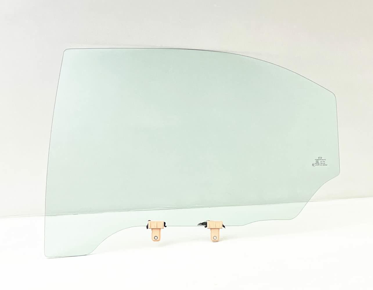 Tempered Driver Left Side Rear Door Window Door Glass Compatible with Kia Optima 2002-2006 Models