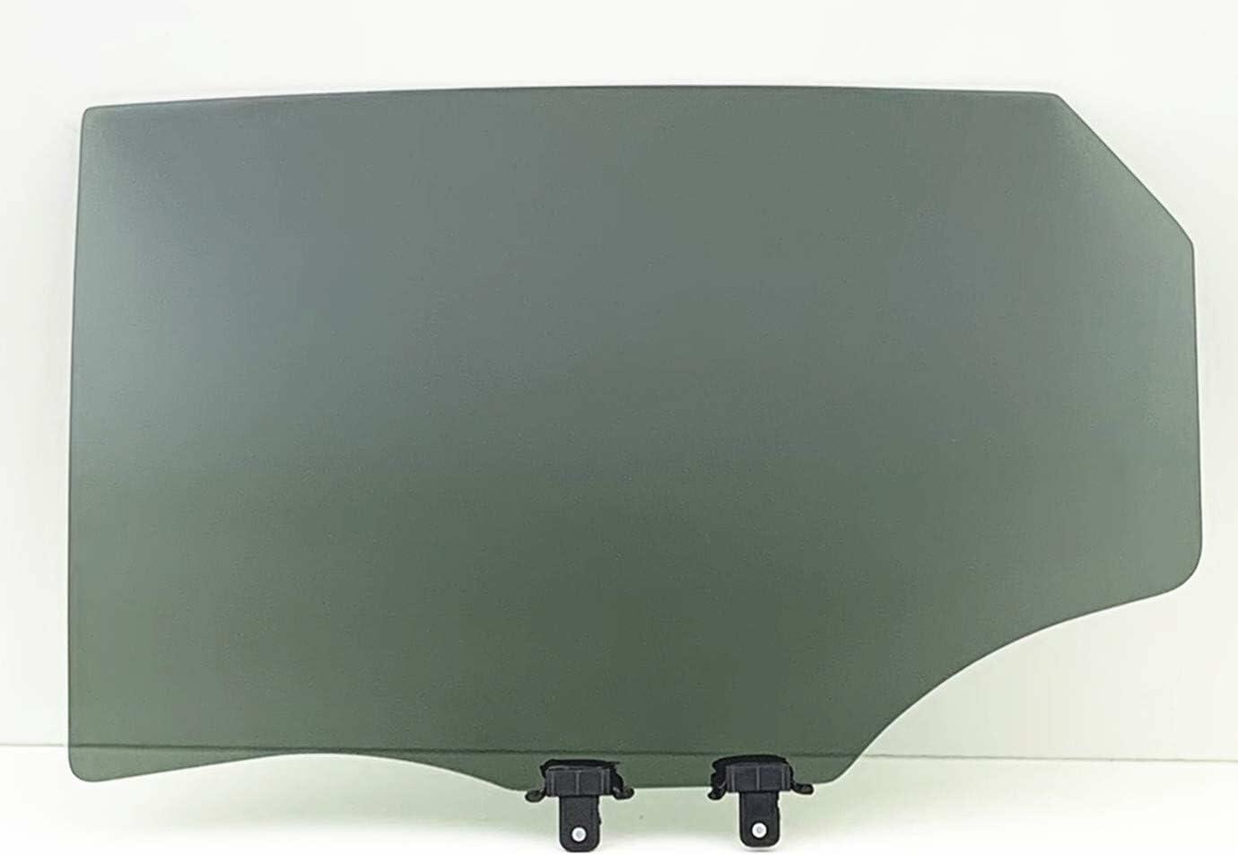 Driver Left Side Rear Door Window Door Glass Compatible with Hyundai Tucson 2010-2015 Models