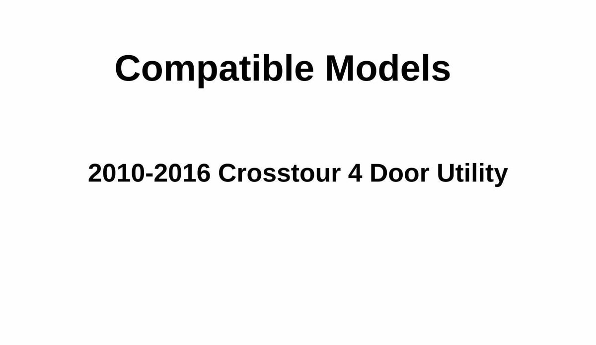 Passenger Right Side Front Door Window Door Glass Compatible with Honda Crosstour 2010-2016 Models