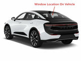 Heated Rear Back Window Back Glass Compatible with Toyota Crown 2023-2025 Models