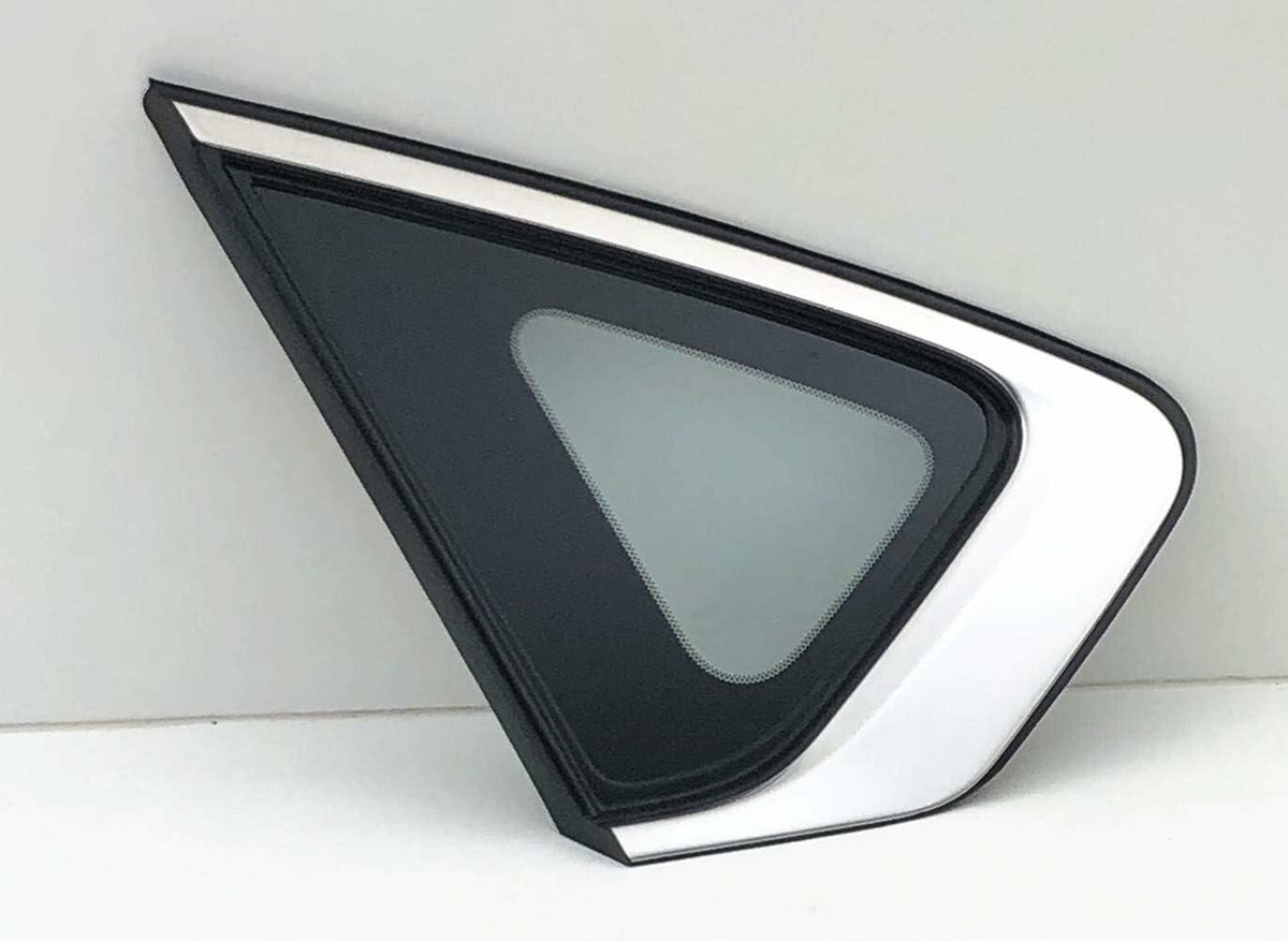 Driver Left Side Quarter Window Quarter Glass Compatible with Nissan Altima 4 Door Sedan 2013-2018 Models