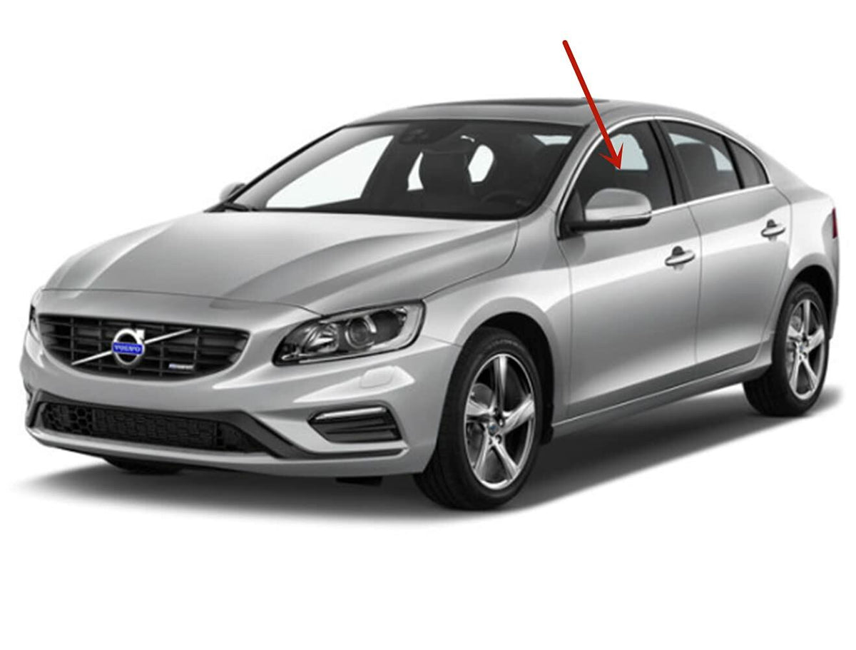 OEM Tempered Driver Left Side Front Door Window Door Glass Compatible with Volvo S60 2011-2018 Models