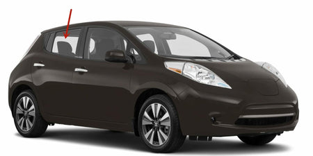 Passenger Right Side Rear Door Glass Door Window Compatible with Nissan Leaf 4 Door Hatchback 2011-2025 Models