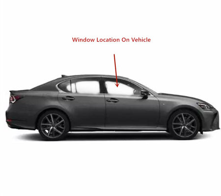 Laminated Passenger Right Side Front Door Window Door Glass Compatible with Lexus GS200t / GS300 / GS350 / GS450h / GS F Sport 2013-2020 Models