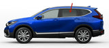 Driver Left Side Rear Door Window Door Glass Compatible with Honda CR-V 2017-2022 Models