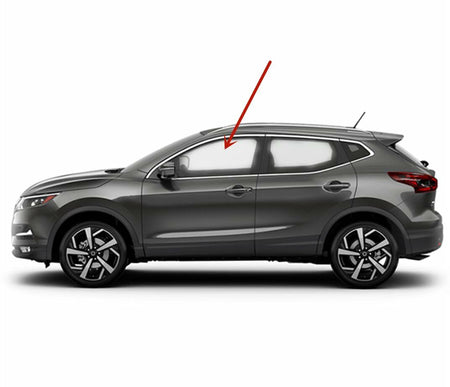 Driver Left Side Front Door Window Door Glass Compatible with Nissan Rogue Sport 2017-2022 Models (Not For Rogue)
