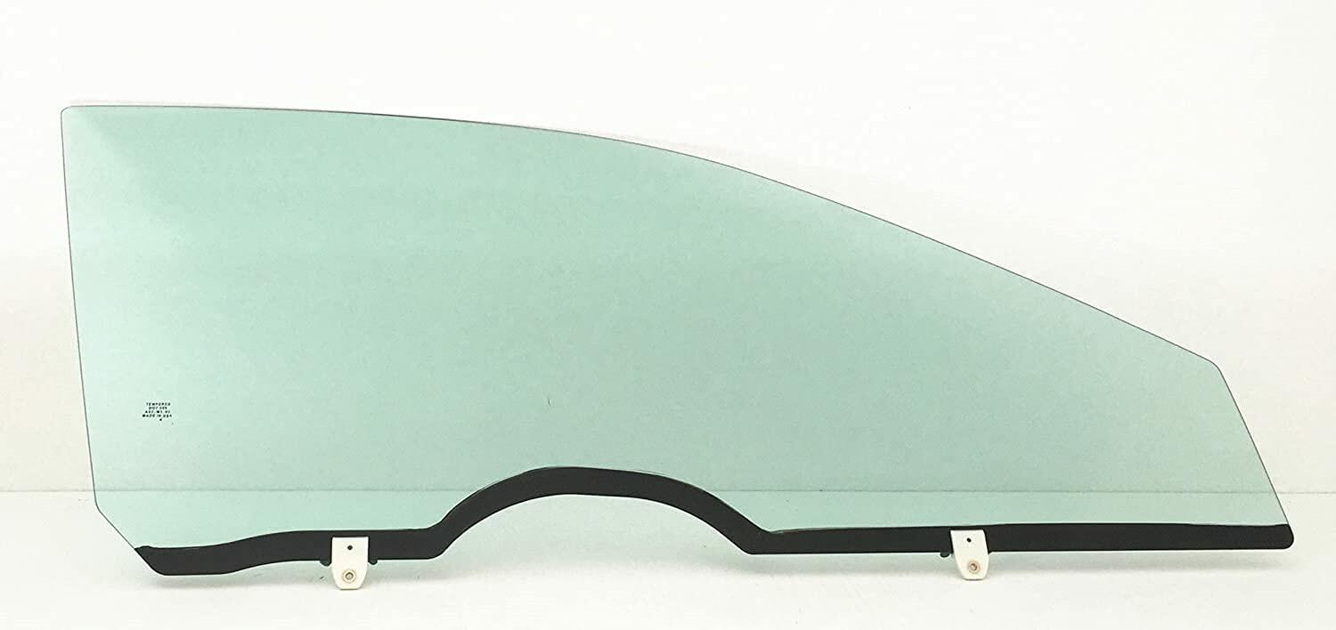 Passenger Right Side Door Window Door Glass Compatible with Honda Accord 2 Door Coupe 1998-2002 Models