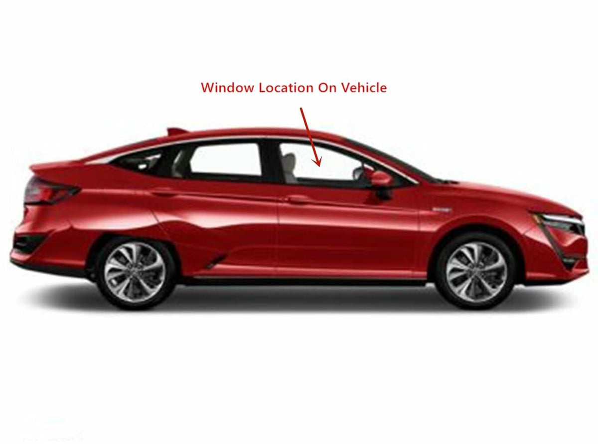 Passenger Right Side Front Door Window Door Glass Laminated Compatible with Honda Clarity 2018-2021 Models