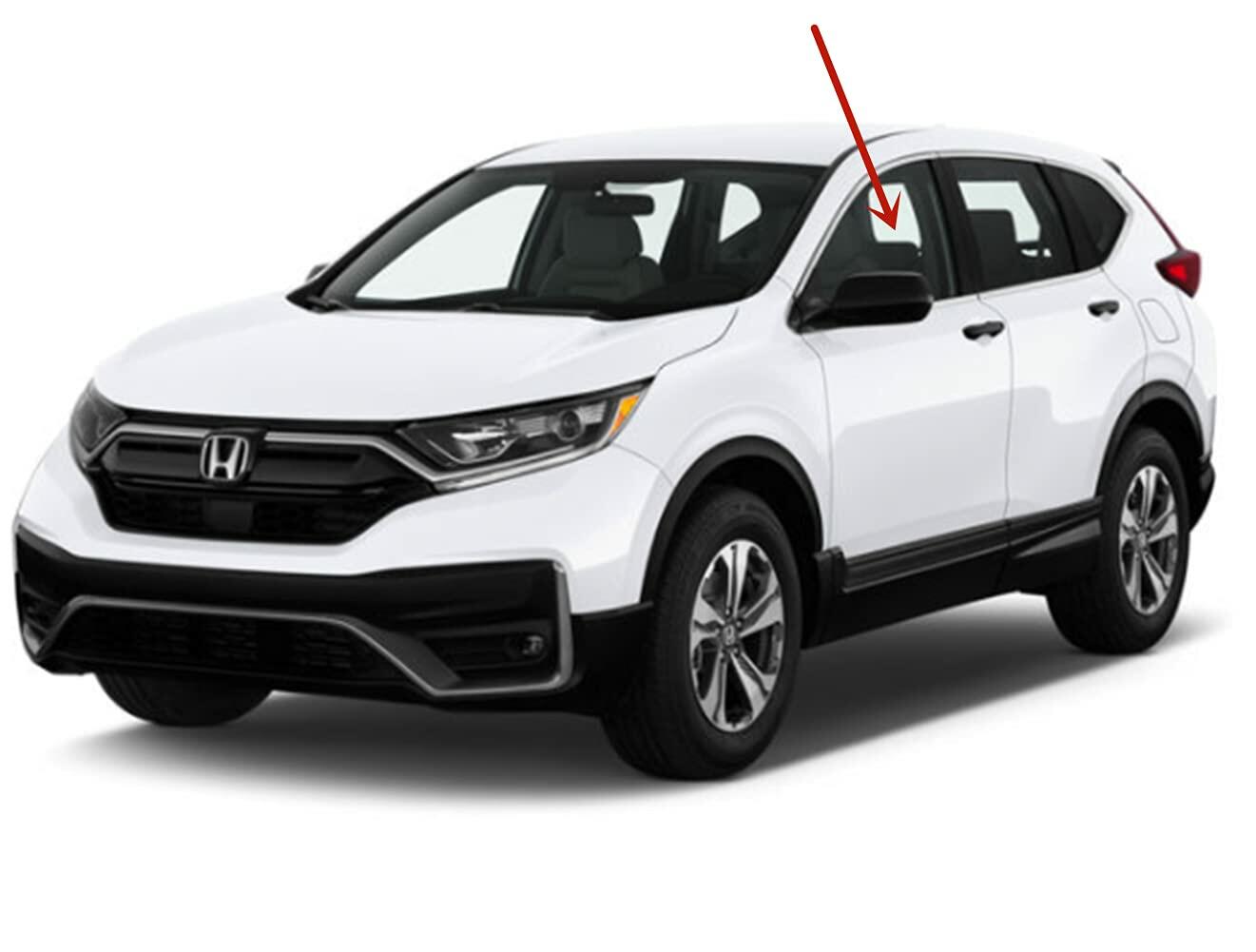 Driver Left Side Front Door Window Door Glass Compatible with Honda CR-V 2017-2022 Models