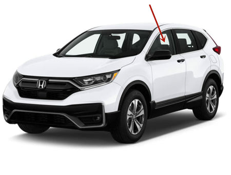 Driver Left Side Front Door Window Door Glass Compatible with Honda CR-V 2017-2022 Models