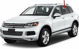 Driver Left Side Rear Door Window Door Glass Compatible with Volkswagen Touareg 2011-2017 Models