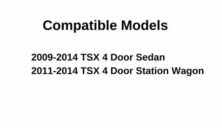 Passenger Right Side Front Door Window Door Glass Compatible with Acura TSX 4 Door Sedan/Wagon 2009-2014 Models