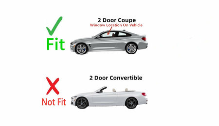 Driver Left Side Door Window Door Glass Compatible with BMW 428i / 435i / 430i / 440i / M4 2 Door Coupe 2014-2020 Models