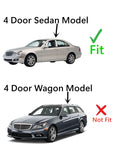 Tempered Driver Left Side Rear Door Window Door Glass Compatible with Mercedes Benz E320 E350 E500 E55AMG E550 E63AMG 4 Door Sedan 2003-2009 Models
