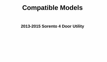 Passenger Right Side Front Door Window Door Glass Compatible with Kia Sorento 2013-2015 Models