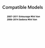 Passenger Right Side Rear Sliding Cargo Door Window Door Glass Compatible with Kia Sedona 2006-2014 Models/Hyundai Entourage 2007-2011 Models