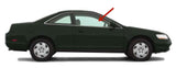 Passenger Right Side Door Window Door Glass Compatible with Honda Accord 2 Door Coupe 1998-2002 Models