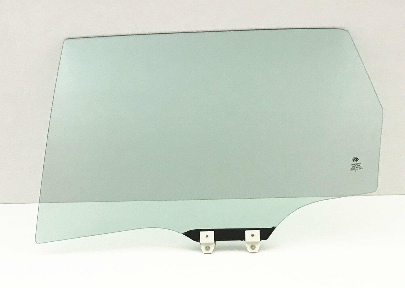 Driver Left Side Rear Door Window Door Glass Compatible with Honda Fit 4 Door Hatchback 2015-2020 Models