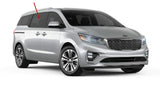 Passenger Right Side Rear Sliding Cargo Door Window Door Glass Compatible with Kia Sedona 2015-2021 Models