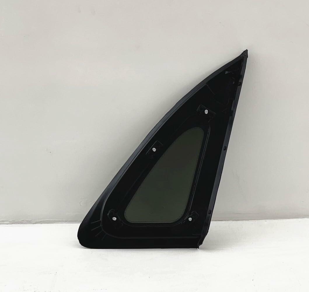 Tempered Driver Left Side Rear Quarter Window Quarter Glass Compatible with Hyundai Kona / Kona N / Kona Electric 2018-2023 Models
