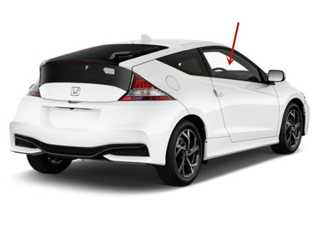 Passenger Right Side Door Window Door Glass Compatible with Honda CR-Z 2 Door Coupe 2011-2016 Models