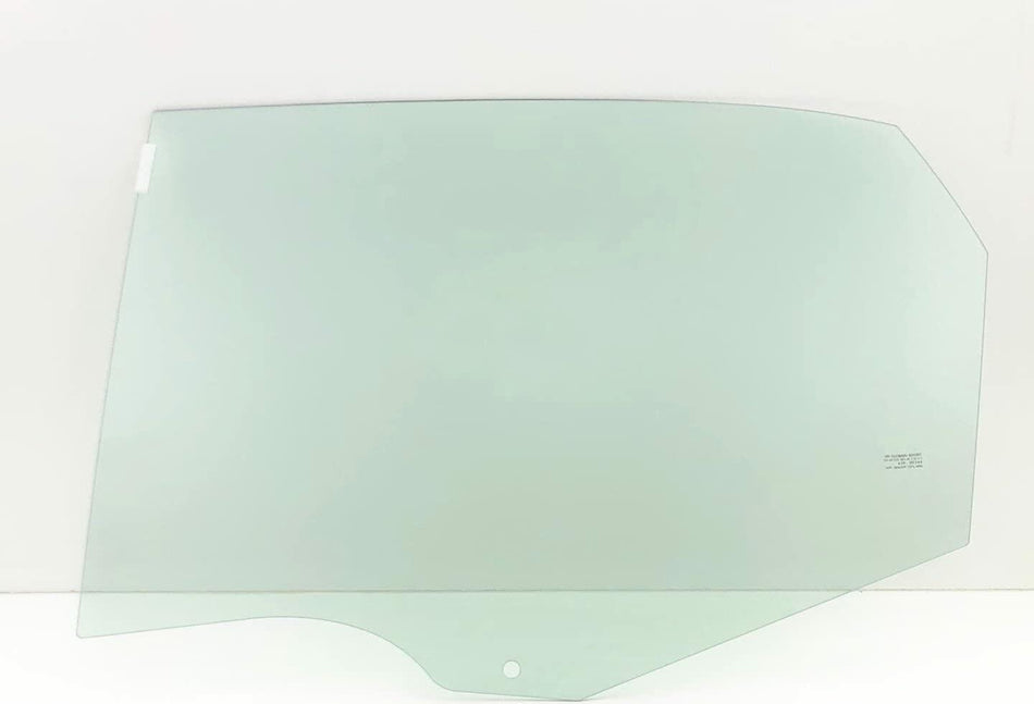 Driver Left Side Rear Door Window Door Glass Compatible with Fiat/Chrysler 500L 2014-2021 Models