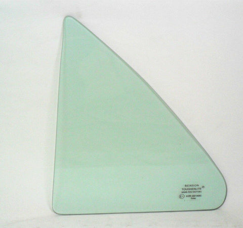 Driver Left Side Rear Vent Window Vent Glass Compatible with Toyota Yaris 4 Door Sedan 2007-2012 Models