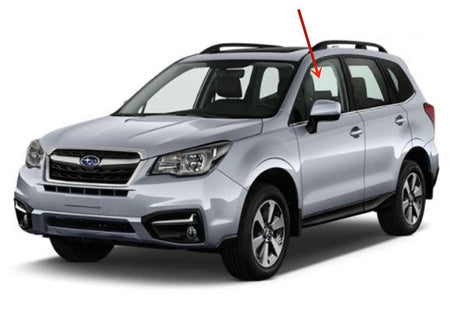 Driver Left Side Front Door Window Door Glass Compatible with Subaru Forester 2014-2018 Models
