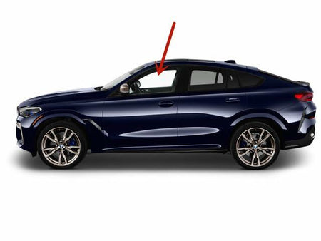 Laminated Driver Left Side Front Door Window Door Glass Compatible with BMW X6 2020-2026 Models