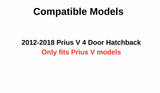 Driver Left Side Front Door Window Door Glass Compatible with Toyota Prius V 4 Door Hatchback 2012-2018 Models