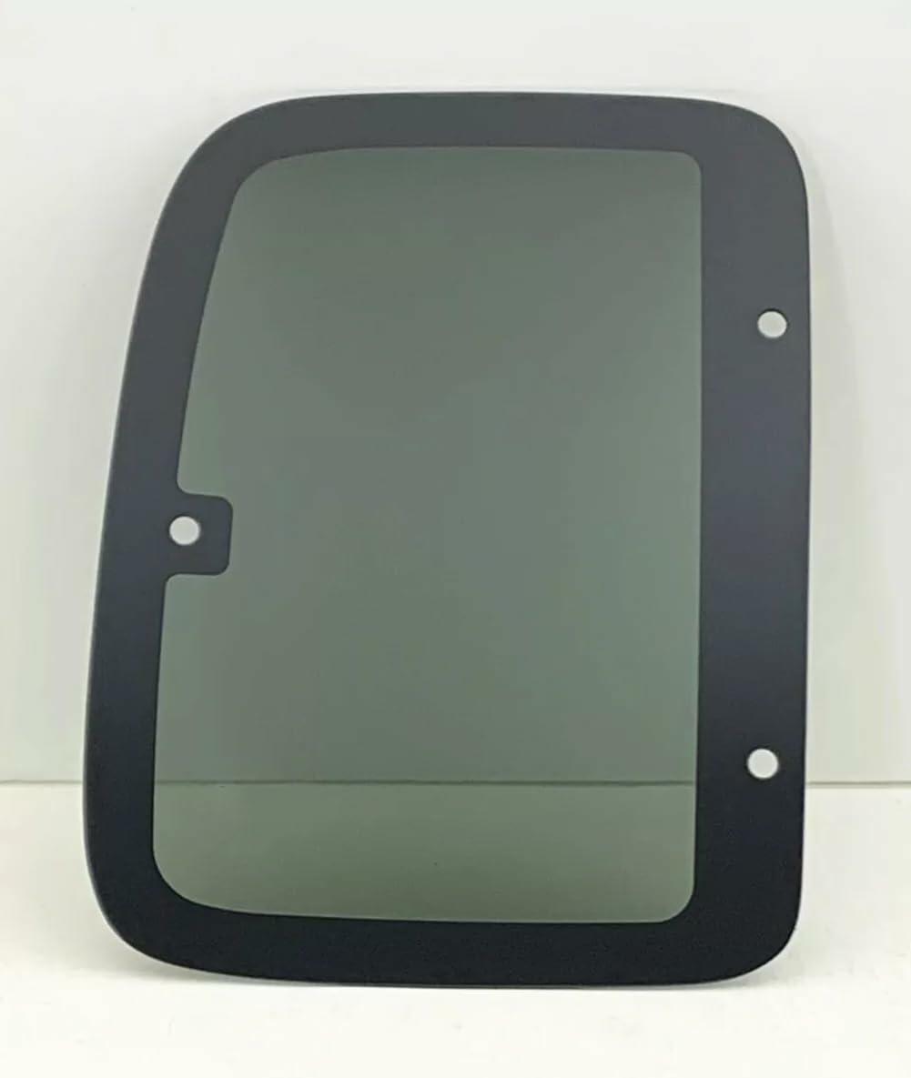 Passenger Right Side Rear Quarter Window Quarter Glass Compatible with Toyota Tacoma Pickup 2 Door Extended Cab 2001-2004 Models
