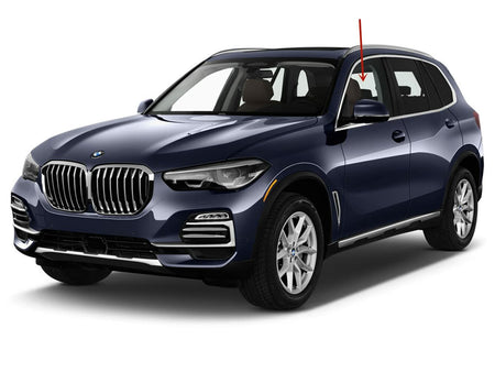 Tempered Driver Left Side Front Door Window Door Glass Compatible with BMW X5 2019-2026 Models