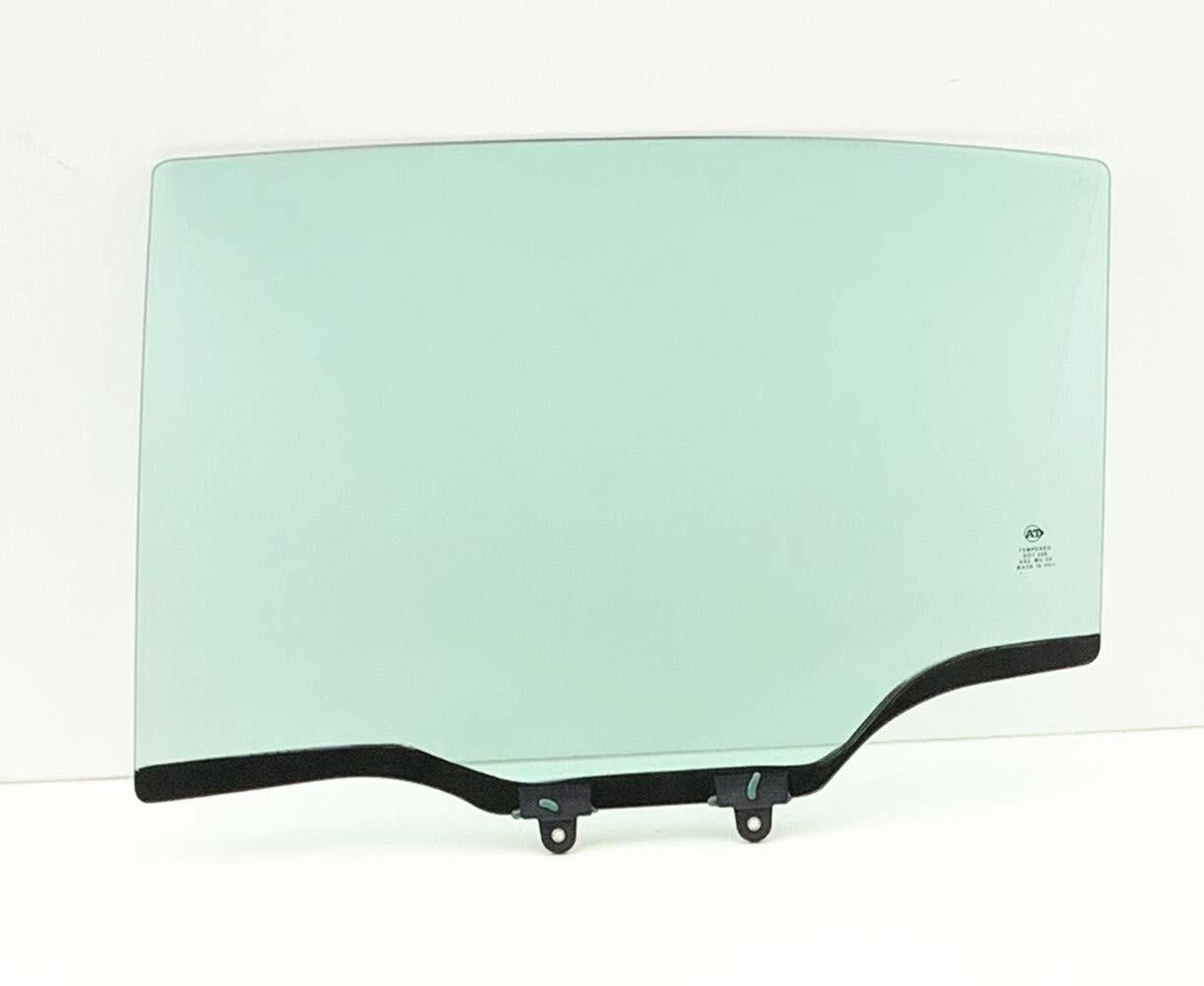 Driver Left Side Rear Door Window Door Glass Compatible with Acura TLX 2015-2020 Models