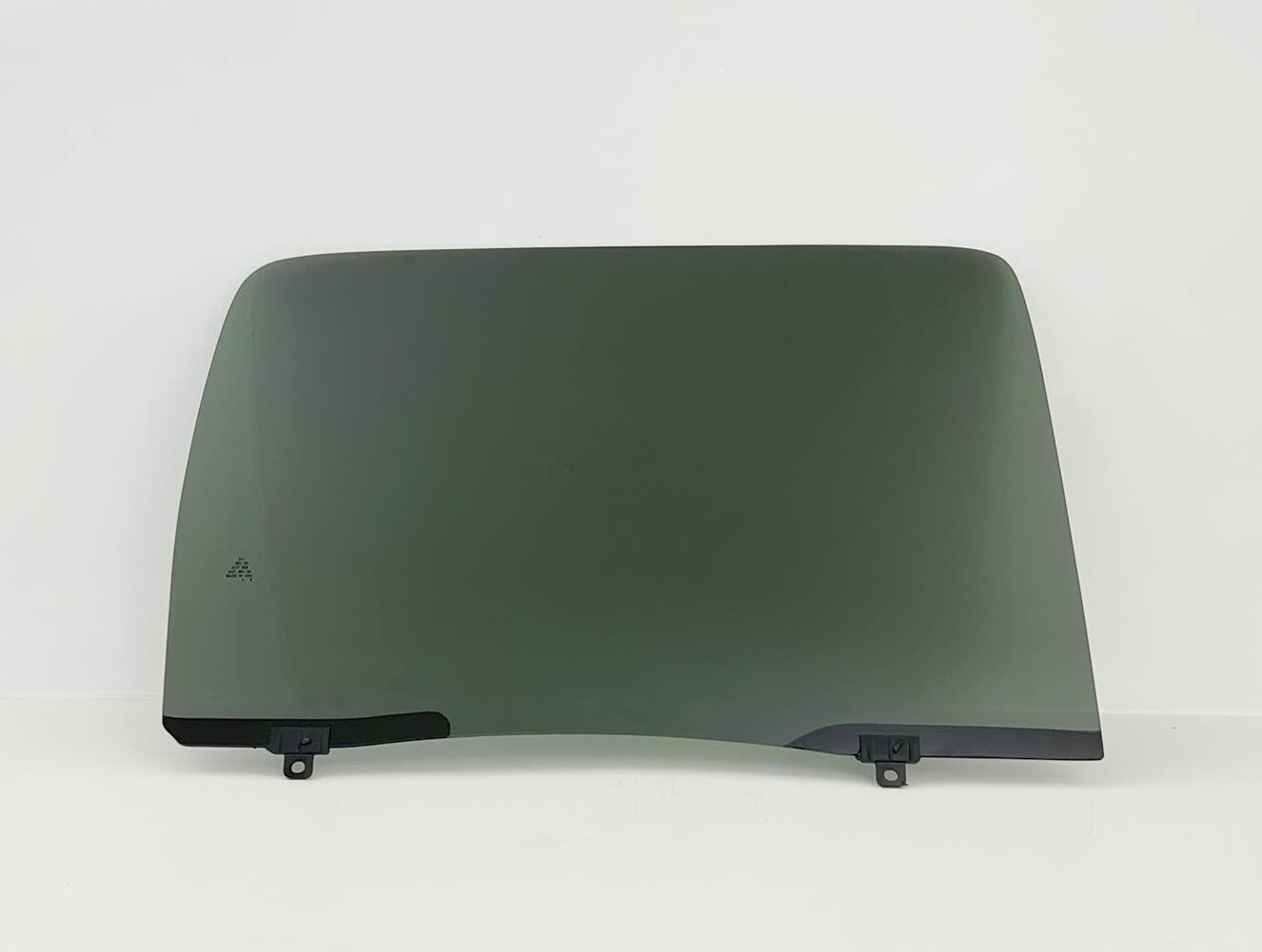 Passenger Right Side Rear Door Window Door Glass Compatible with Toyota Tacoma 4 Door Crew Cab 2005-2015 Models