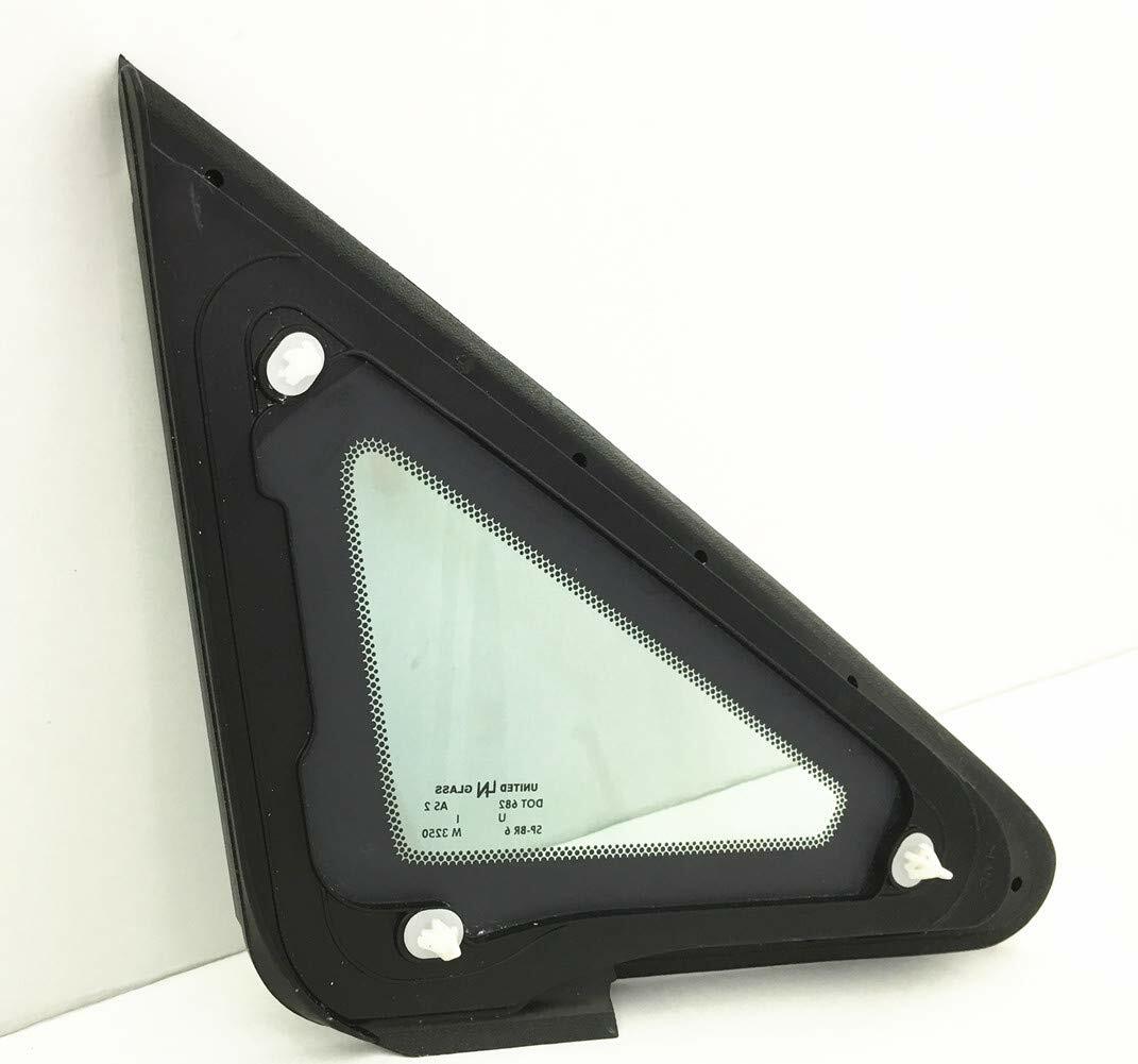 OEM Driver Left Side Front Vent Window Vent Glass Compatible with Toyota Venza 2009-2016 Models