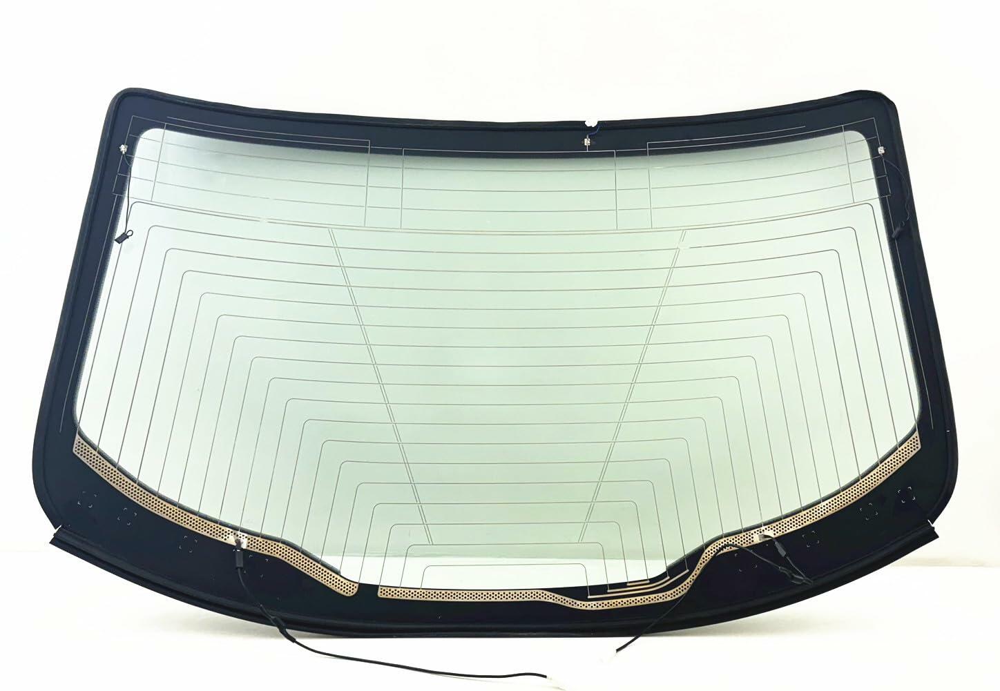 Heated Tempered Rear Back Window Back Glass Compatible with Maserati Ghibli 2014-2024 Models