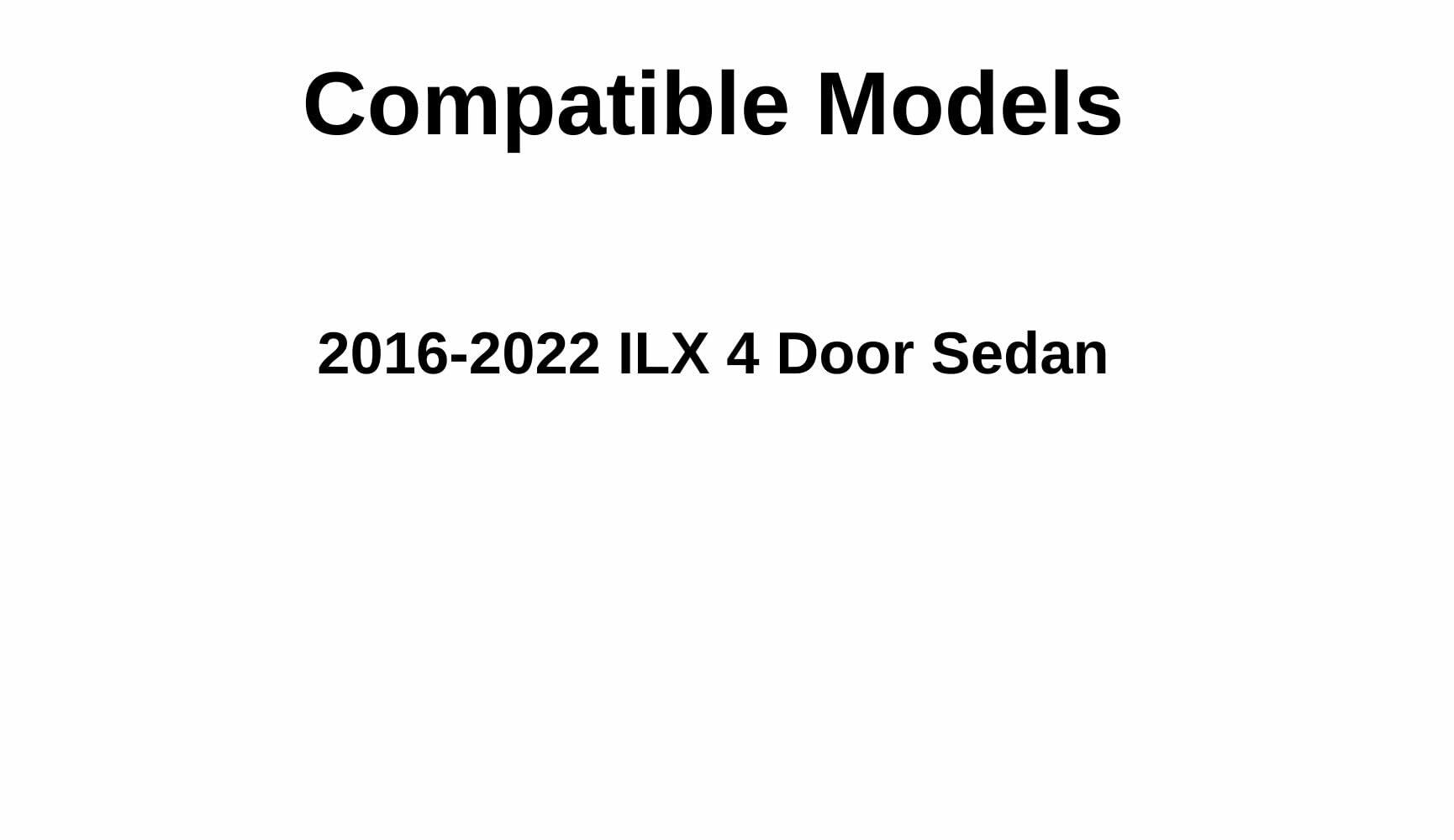 Driver Left Side Front Door Window Door Glass Compatible with Acura ILX 2016-2022 Models