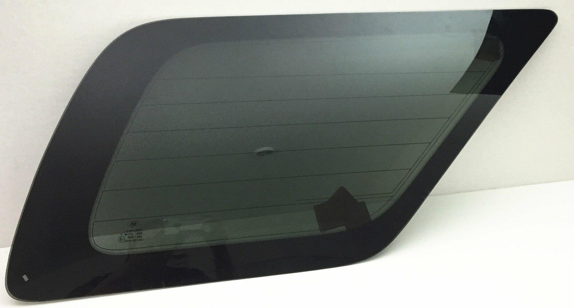 Passenger Right Side Rear Quarter Glass Quarter Window W/Antenna Style Compatible with Toyota 4Runner 2003-2009 Models