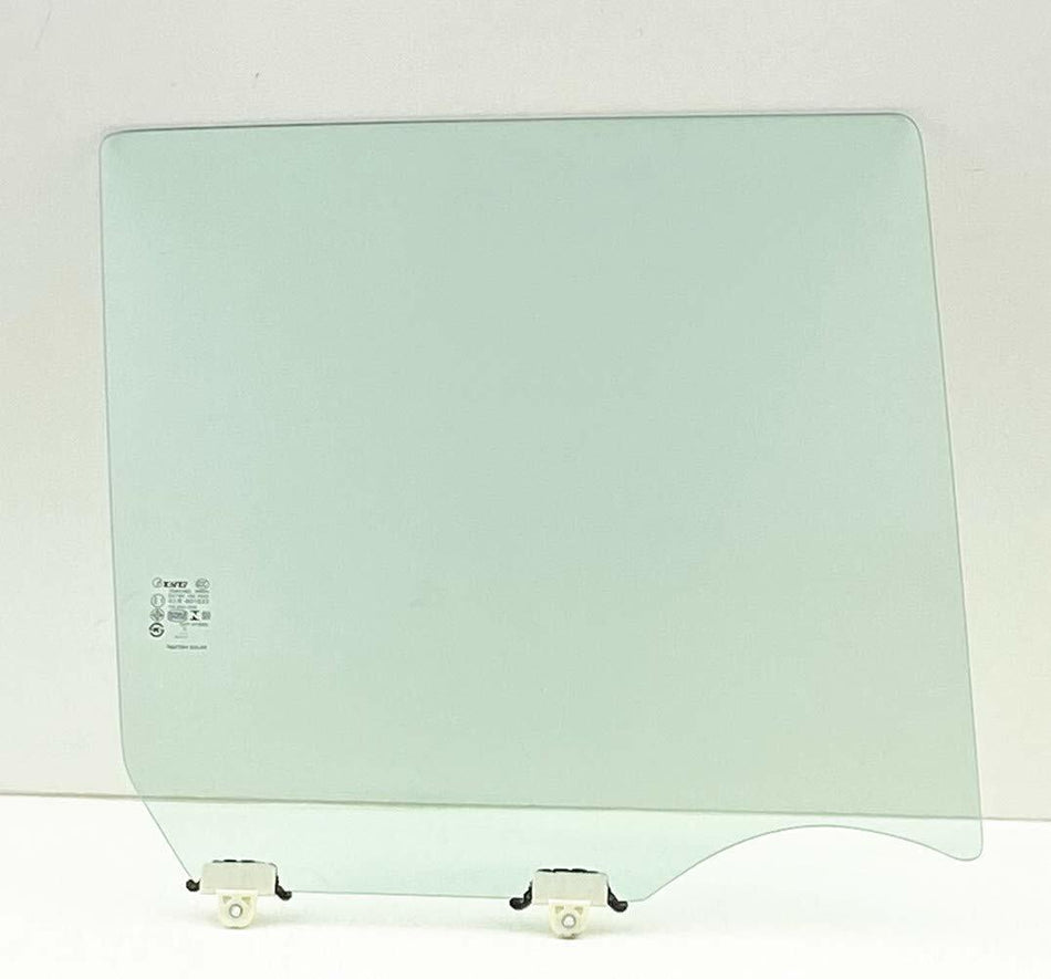 Passenger Right Side Rear Door Window Door Glass Compatible with Nissan Kicks 2017-2024 Models