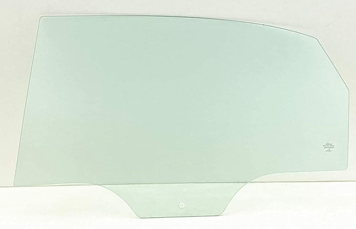 Driver Left Side Rear Door Window Door Glass Compatible with Volkswagen Passat 4 Door Sedan 2012-2022 Models