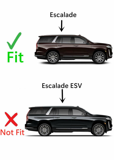 With Sensor Style Tempered Passenger Right Side Quarter Window Quarter Glass Compatible with Cadillac Escalade 2021-2026 Models ( Not For Escalade ESV)