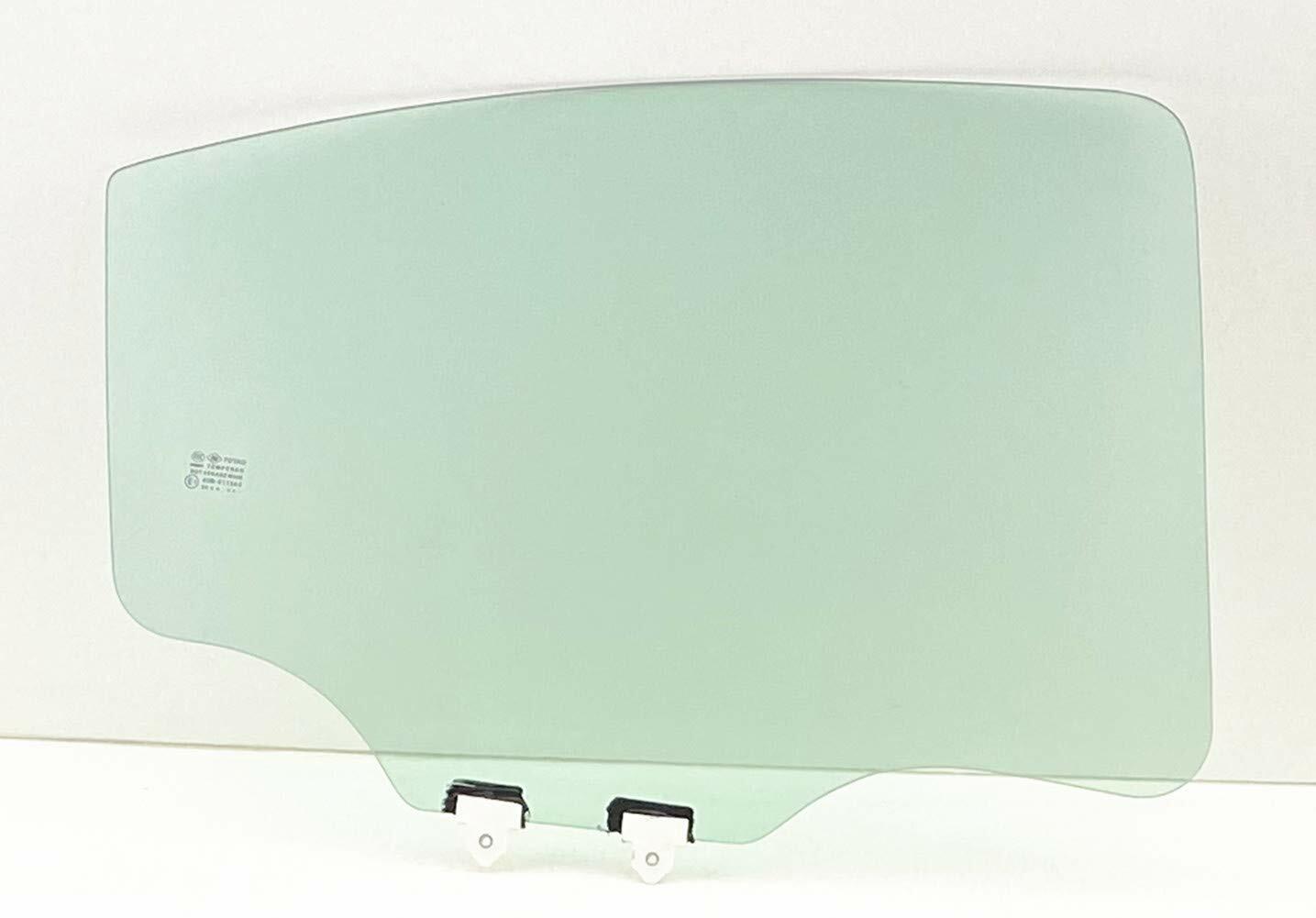Passenger Right Side Rear Door Window Door Glass Compatible with Mitsubishi Galant 4 Door Sedan 2004-2012 Models